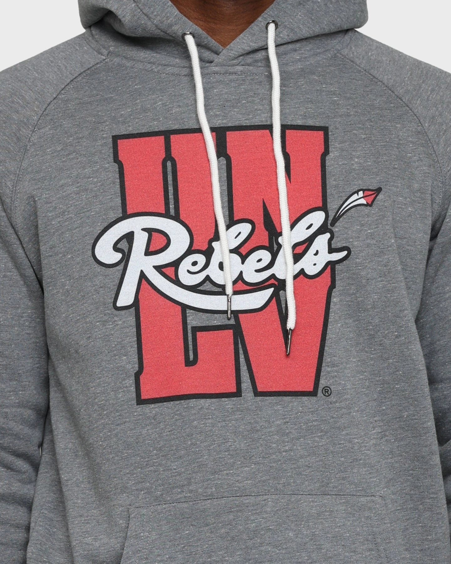 GloveFriendly Cuff Design 19Nine University of Nevada Las Vegas Rebels Hoodie Grey