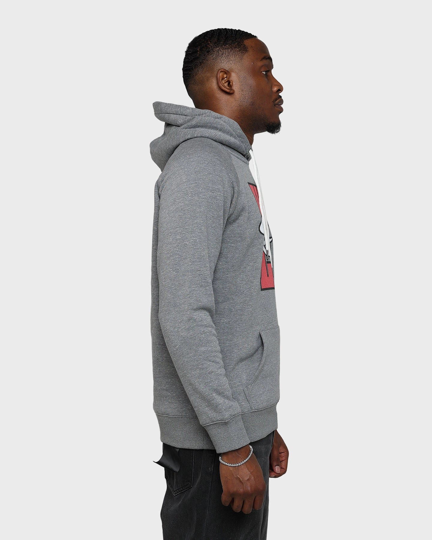 Modern Look 19Nine University of Nevada Las Vegas Rebels Hoodie Grey