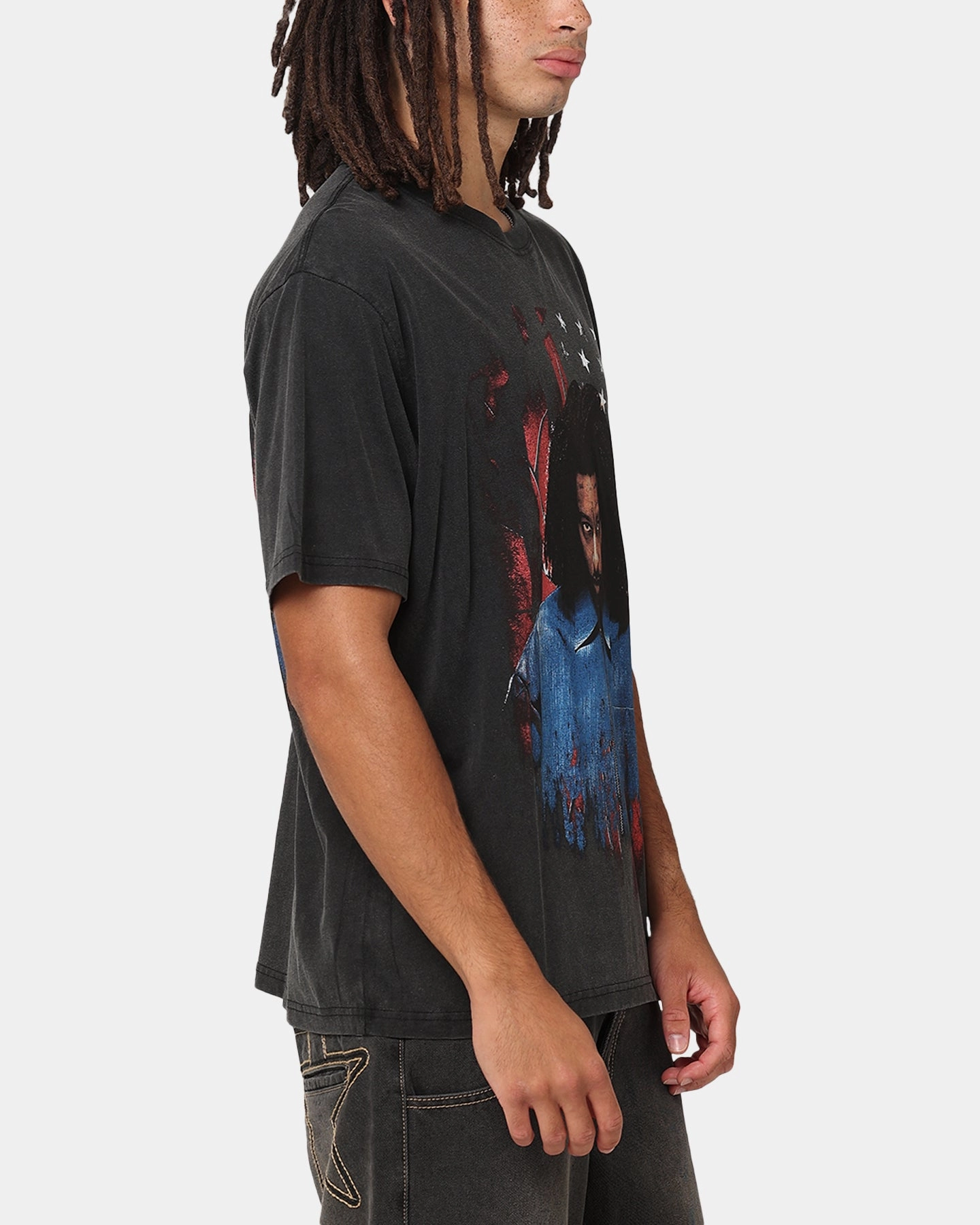 black friday 21 Savage Dream T-Shirt Washed Black