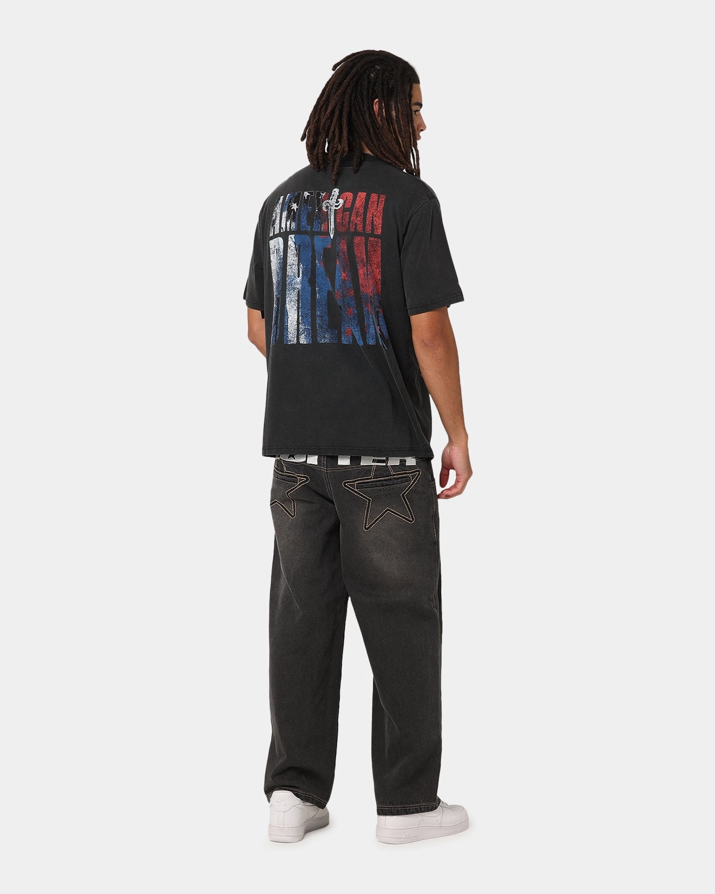 High Density Knit 21 Savage Dream T-Shirt Washed Black