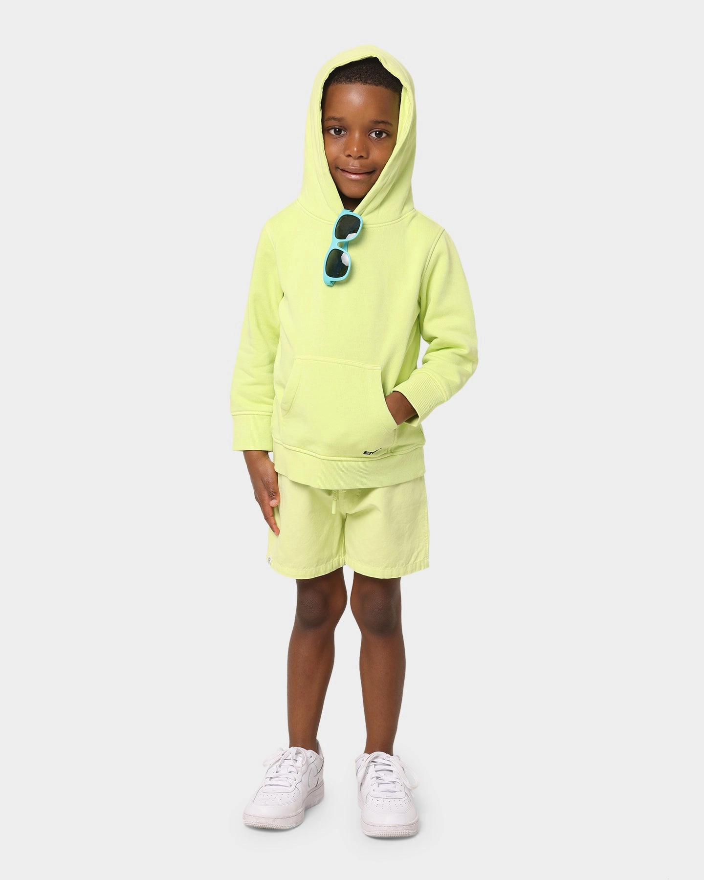 Bicycle suitable for runway events EN ES Kids Kids' Miles Apart Wash Hoodie Lemon