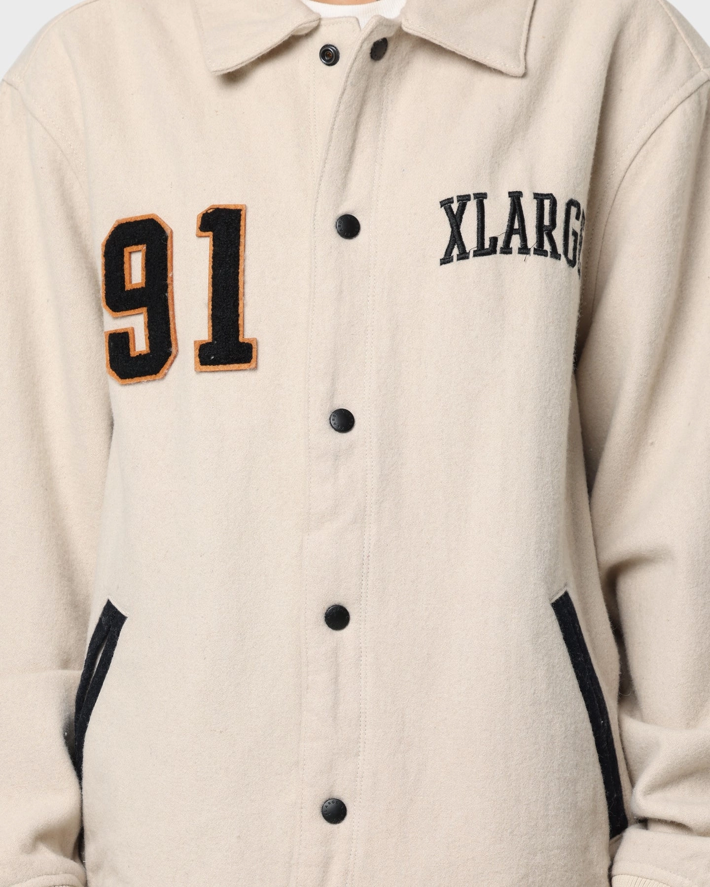 XLARGE Varsity Club Jacket Grey Standard