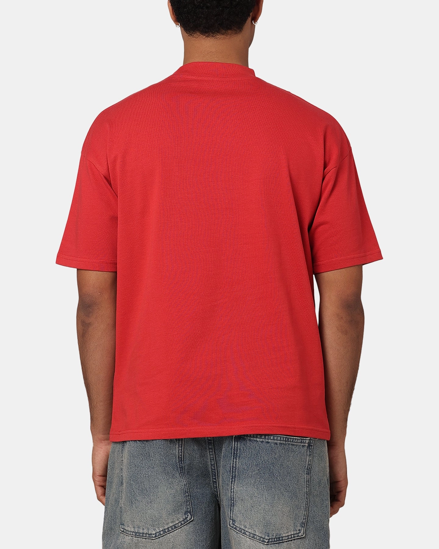 404 Horseshoe Horizon T-Shirt Red AllWeatherComfort