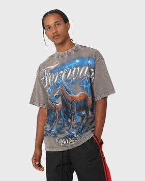 404 Night Rider Vintage T-Shirt Charcoal Stylish Day Wear Ultra Soft Finish