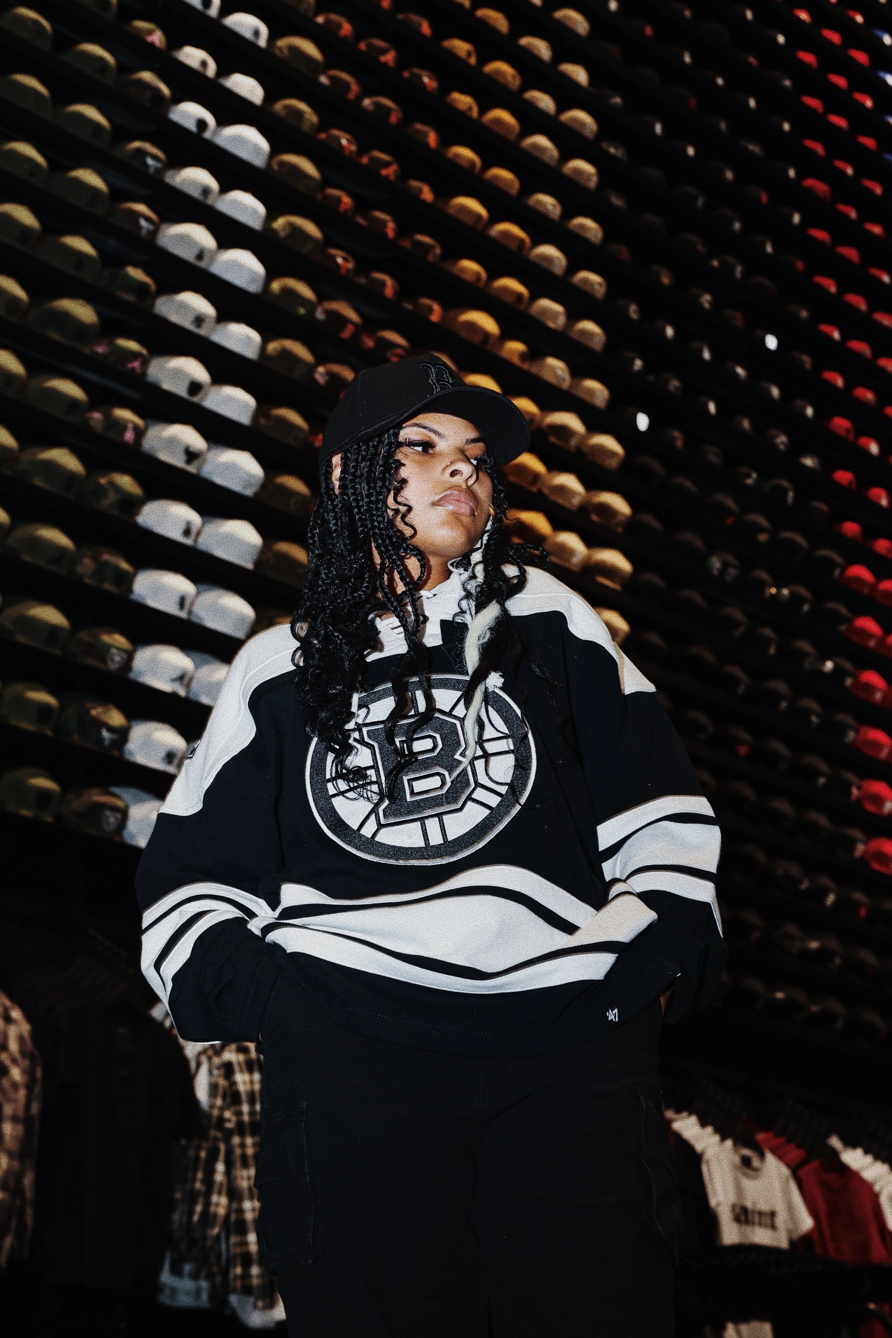 47 Brand Boston Bruins Superior Lacer Hoodie Jet Black autumn clothing