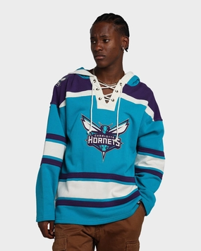 hypoallergenic material 47 Brand Charlotte Hornets Superior Lacer Hoodie Neptune