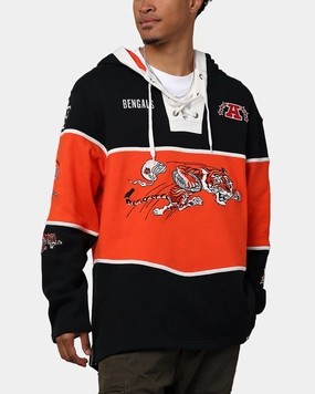 popular in America anti static 47 Brand Cincinnati Bengals NFL   Legacy Lacer Hoodie Jet Black