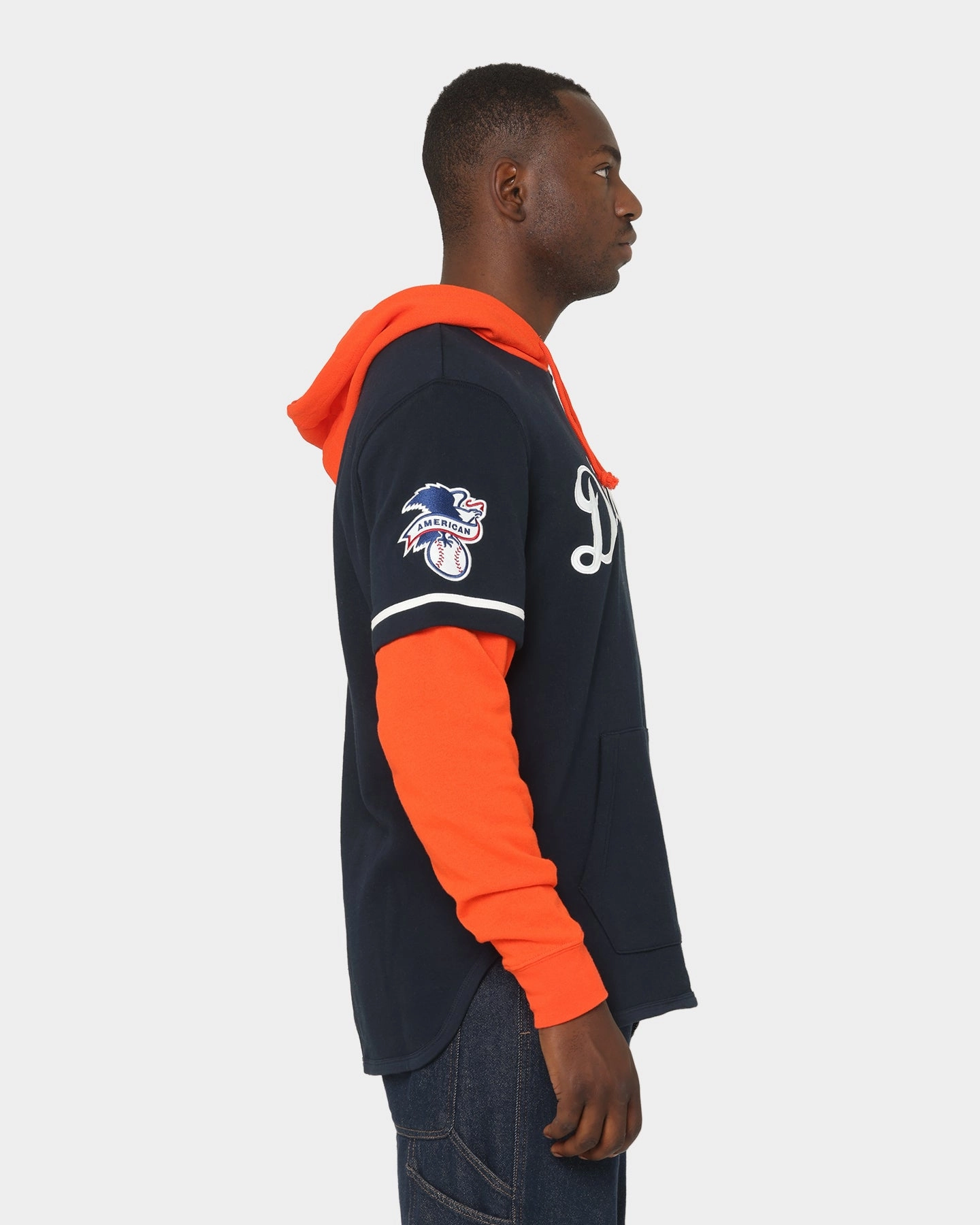 47 Brand Detroit Tigers Shortstop Hoodie Fall Navy muted shades