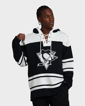 47 Brand Pittsburgh Penguins Superior Lacer Hoodie Jet Black Party use countryside