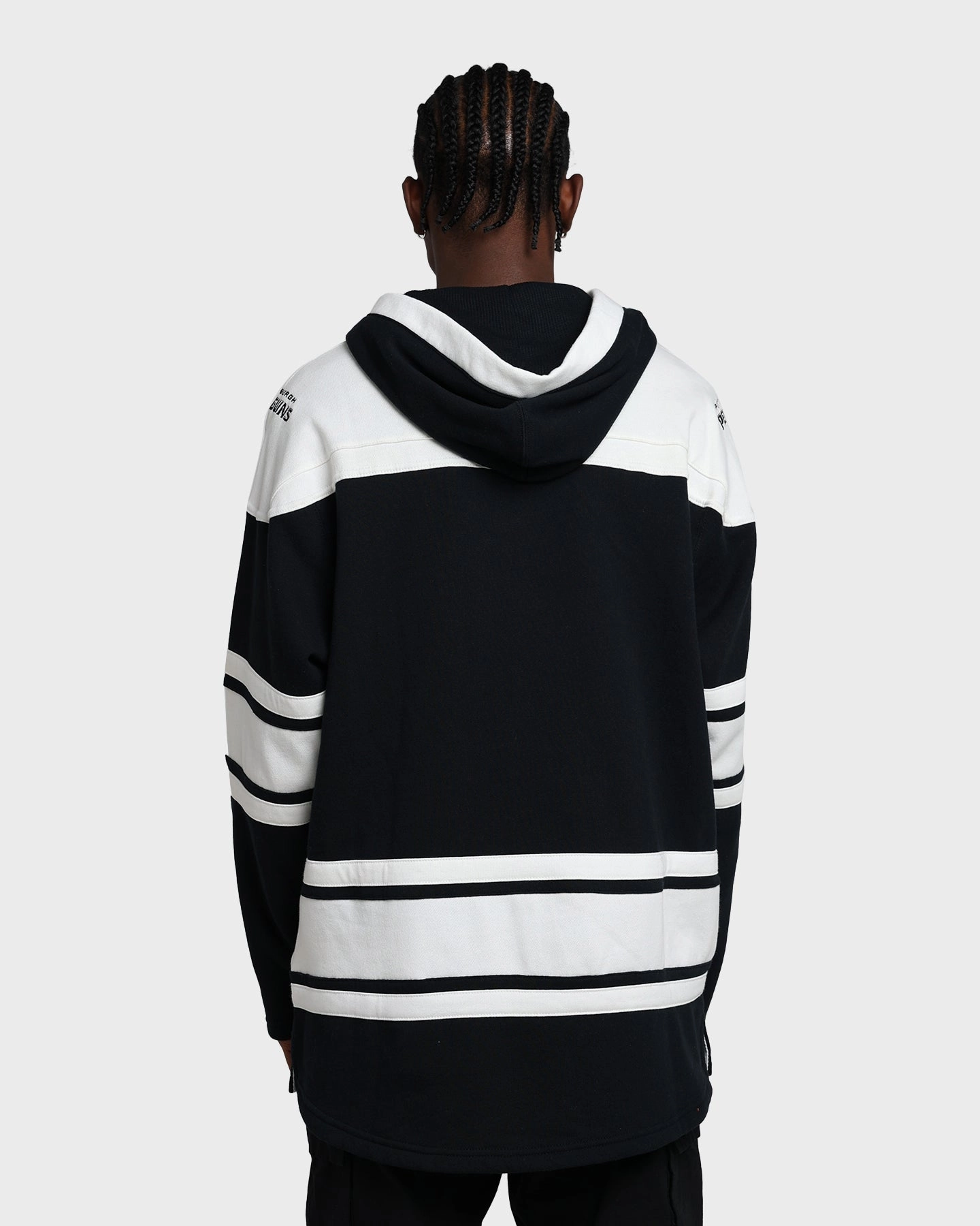 Retro 47 Brand Pittsburgh Penguins Superior Lacer Hoodie Jet Black