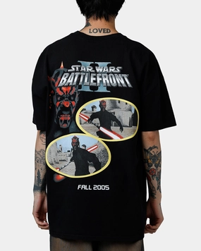 Light Casual Wear 73 Studio Star Wars Darth Maul Battlefront II T-Shirt Black