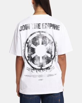 73 Studio Star Wars Join The Empire Vintage T-Shirt White Weekend Wear Luxury clothing