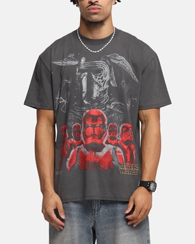 Tubular Knit Structure Fashionable Comfort 73 Studio Star Wars Order 66 Vintage T-Shirt Black Wash