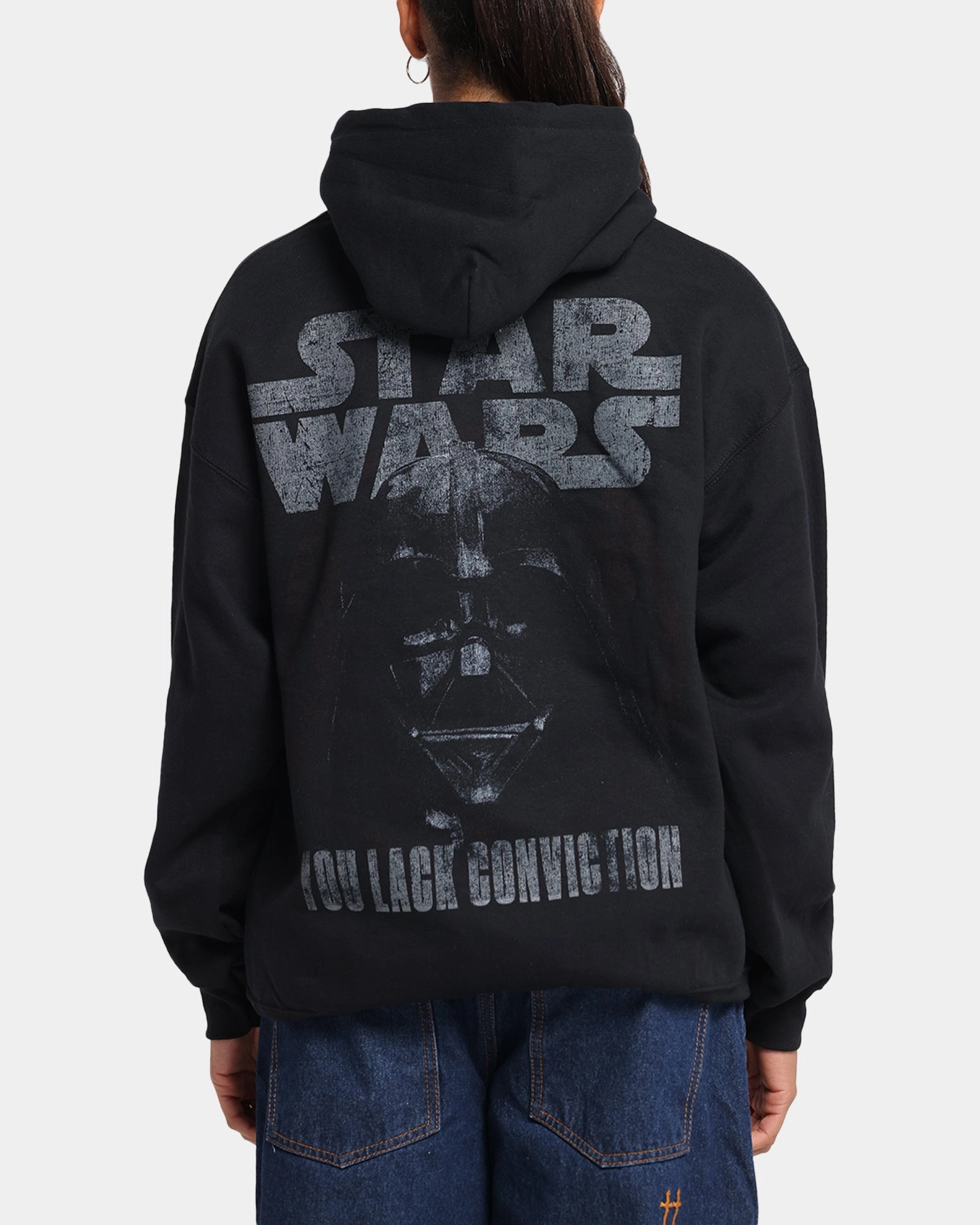 Frictionless Cuffs Elastic waist 73 Studio Star Wars Vader Premium Hoodie Black