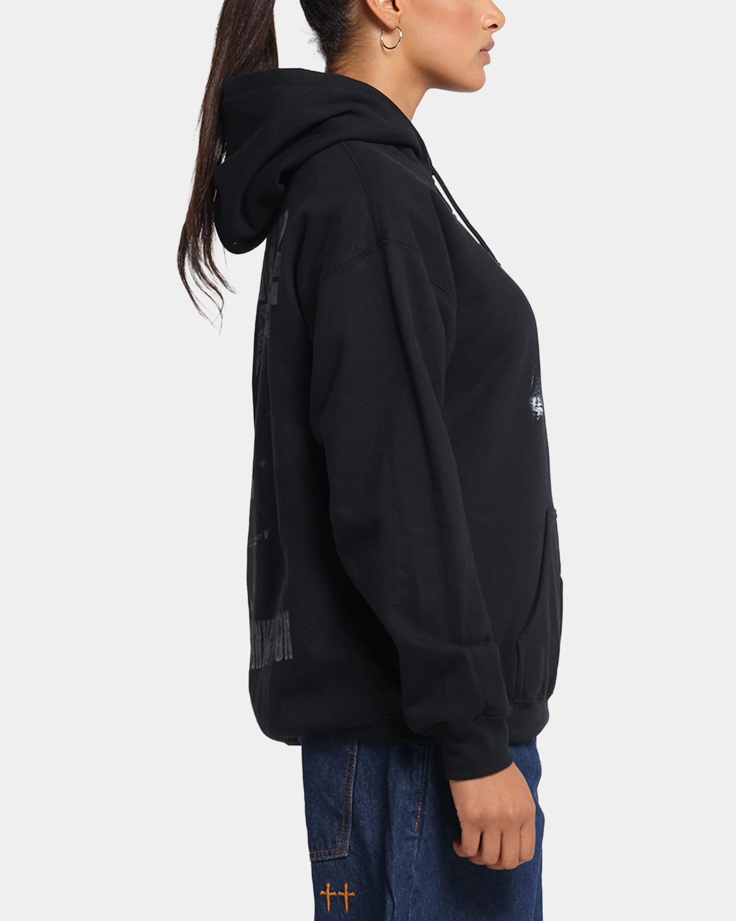 73 Studio Star Wars Vader Premium Hoodie Black Zippered Vents