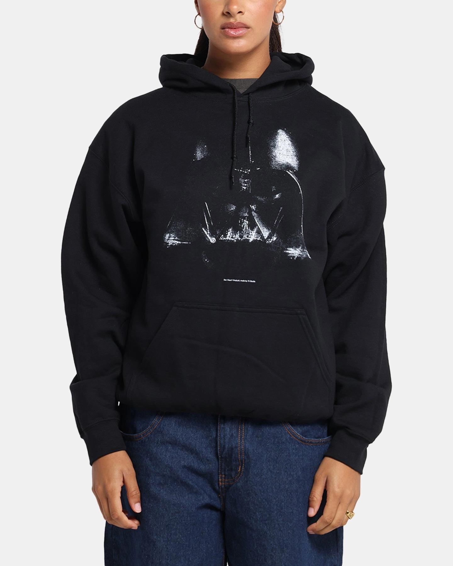 ElasticWaistband Layered 73 Studio Star Wars Vader Premium Hoodie Black