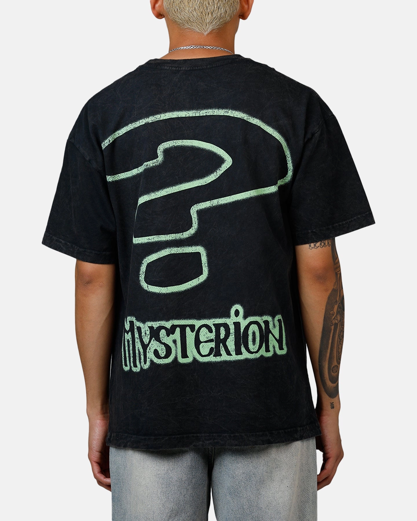 73 Studio X Cartoon Network South Park Mysterion Heavyweight T-Shirt Black Acidwash DurableStitching