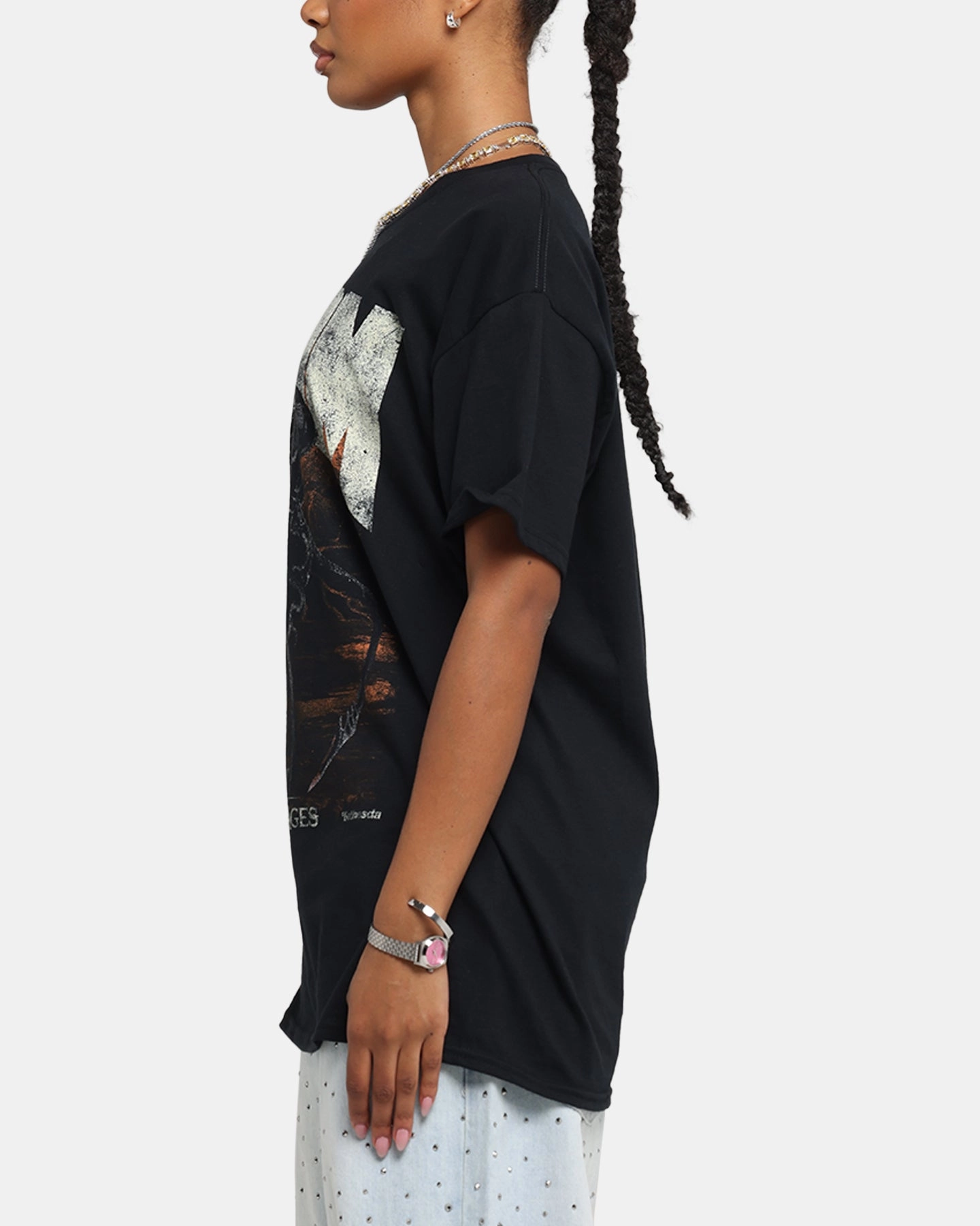 73 Studio X Doom Cacodemon Metal T-Shirt Black Urban Fashion Look Active Look