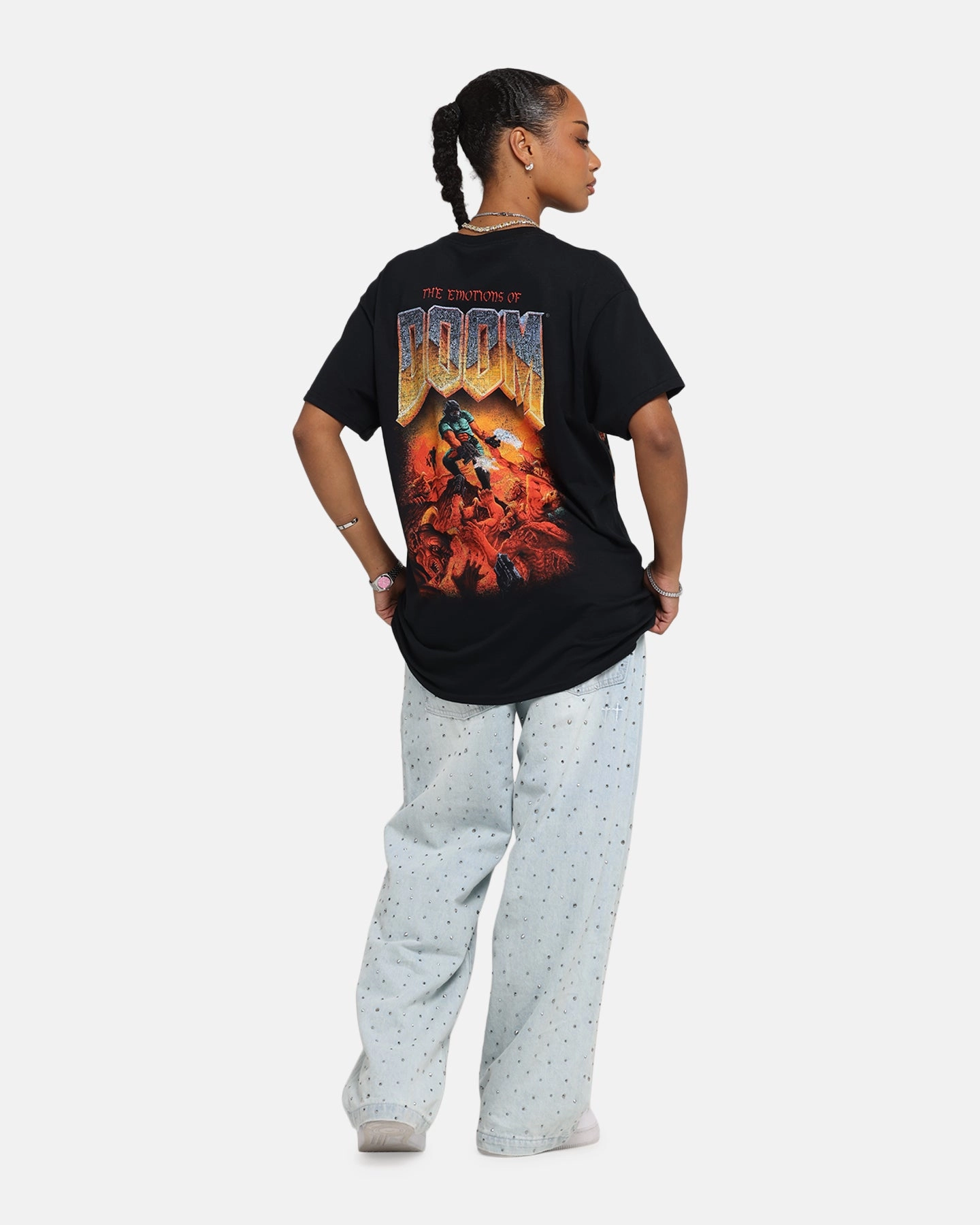 Simple Style 73 Studio X Doom Today I Feel T-Shirt Black