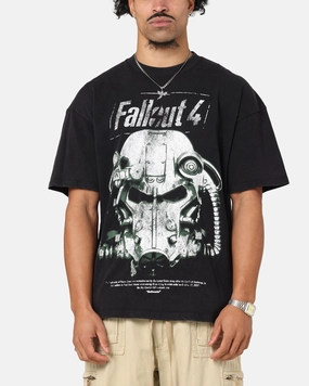 73 Studio X Fallout '15 Fallout 4 Vintage T-Shirt Black Acidwash Customer Favorite