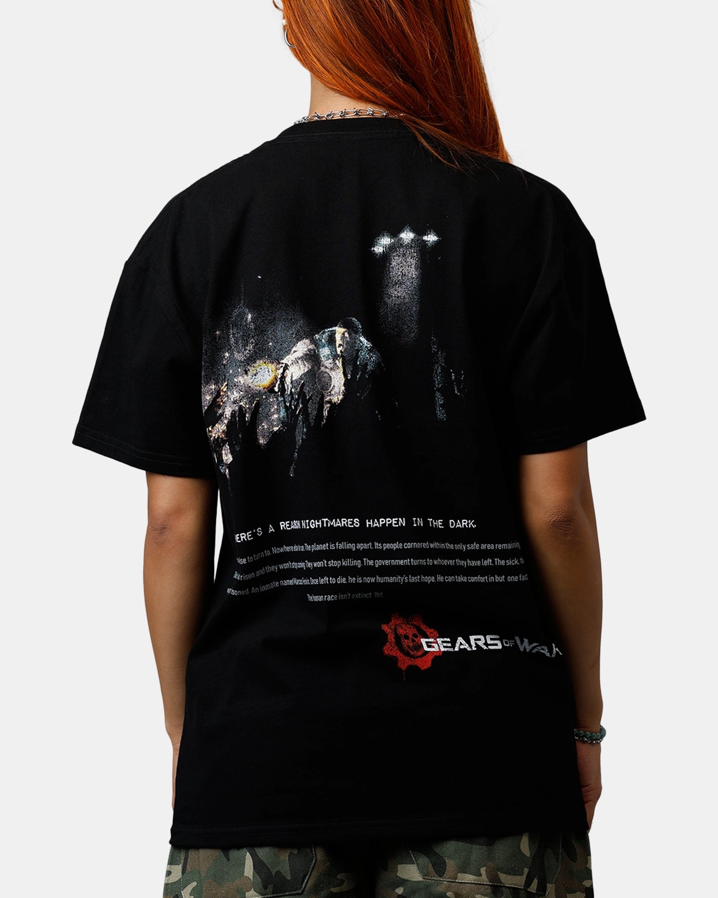 73 Studio X Gears Of War '06 Mad World T-Shirt Black Comfy All-Day Street Comfort