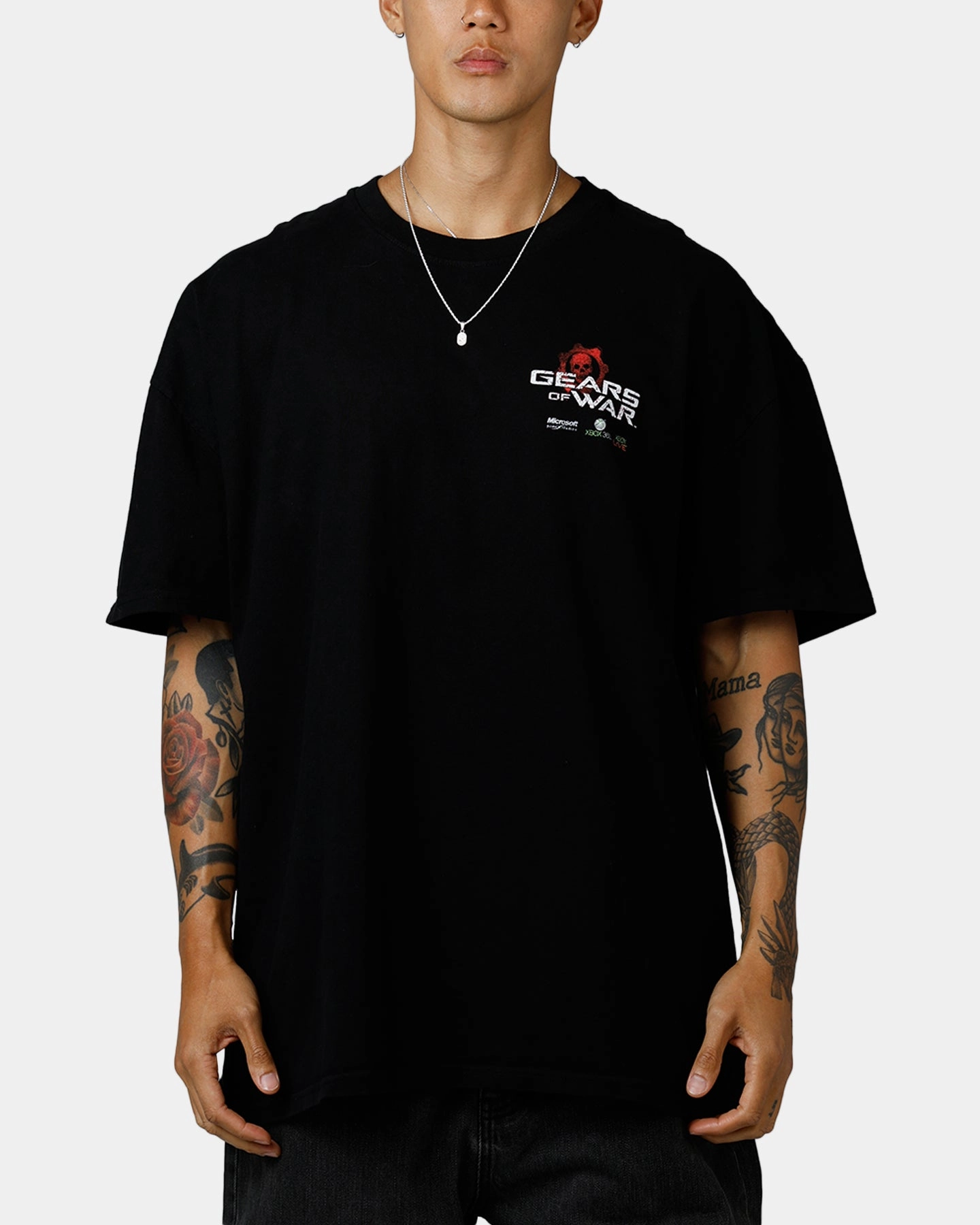 Seasonal Casual 73 Studio X Gears Of War Lancer T-Shirt Black