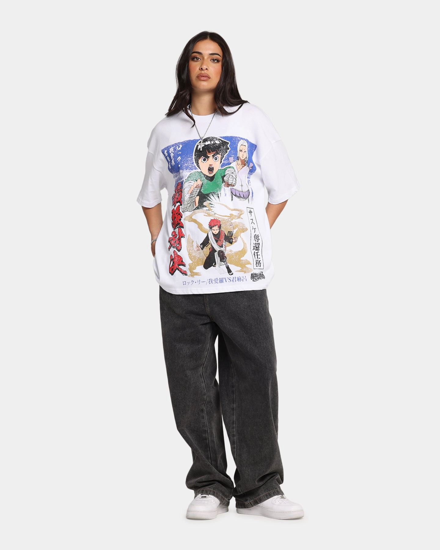 73 Studio X Naruto Kimmimaro Vintage T-Shirt White Outdoor Essentials