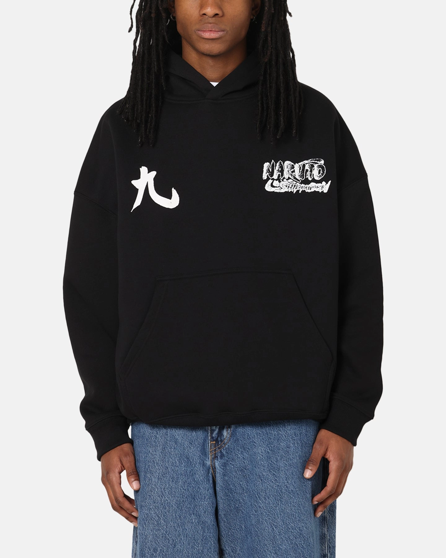 73 Studio X Naruto Shippuden Kurama Premium Hoodie Black propaganda ShockAbsorbing Core
