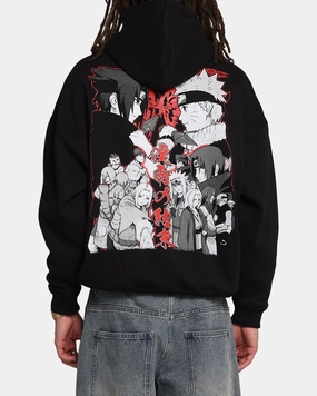 73 Studio X Naruto The End Of Tears Premium Hoodie Black Multi Use