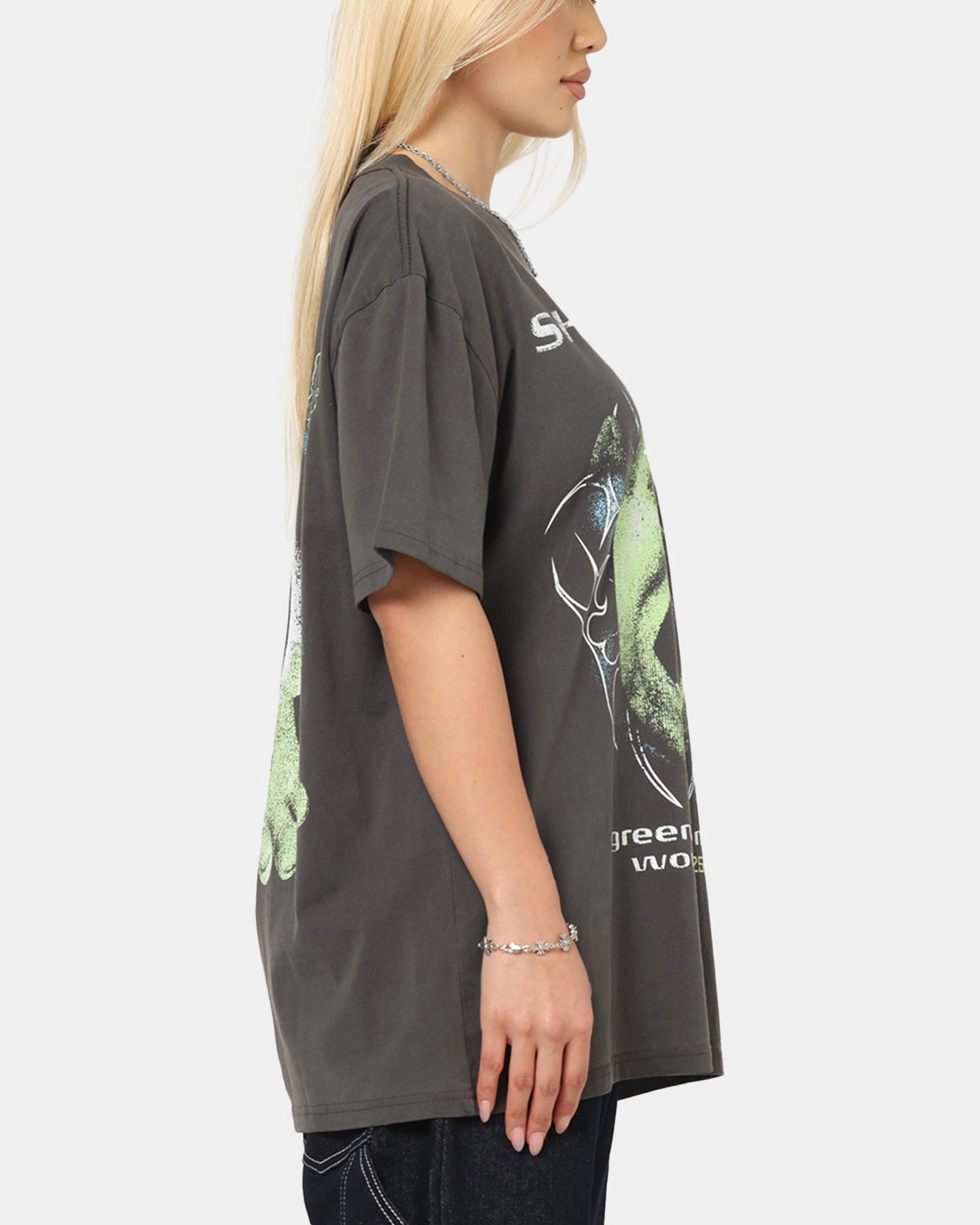 Classic Outfit Style 73 Studio X Shrek Rave Heavy T-Shirt Black Wash