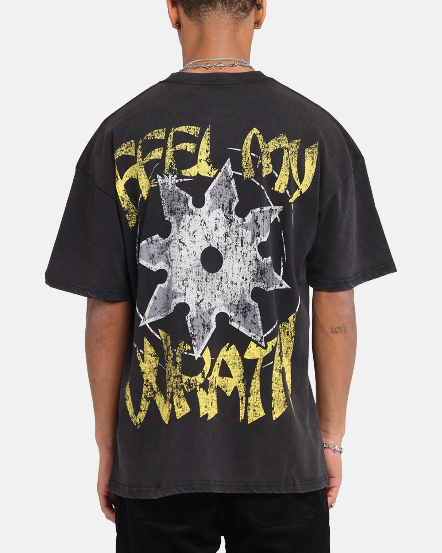 SeamFreeShoulders AntiPilling Treatment 73 Studio X South Park Lets Fighting Love Vintage T-Shirt Black Acidwash