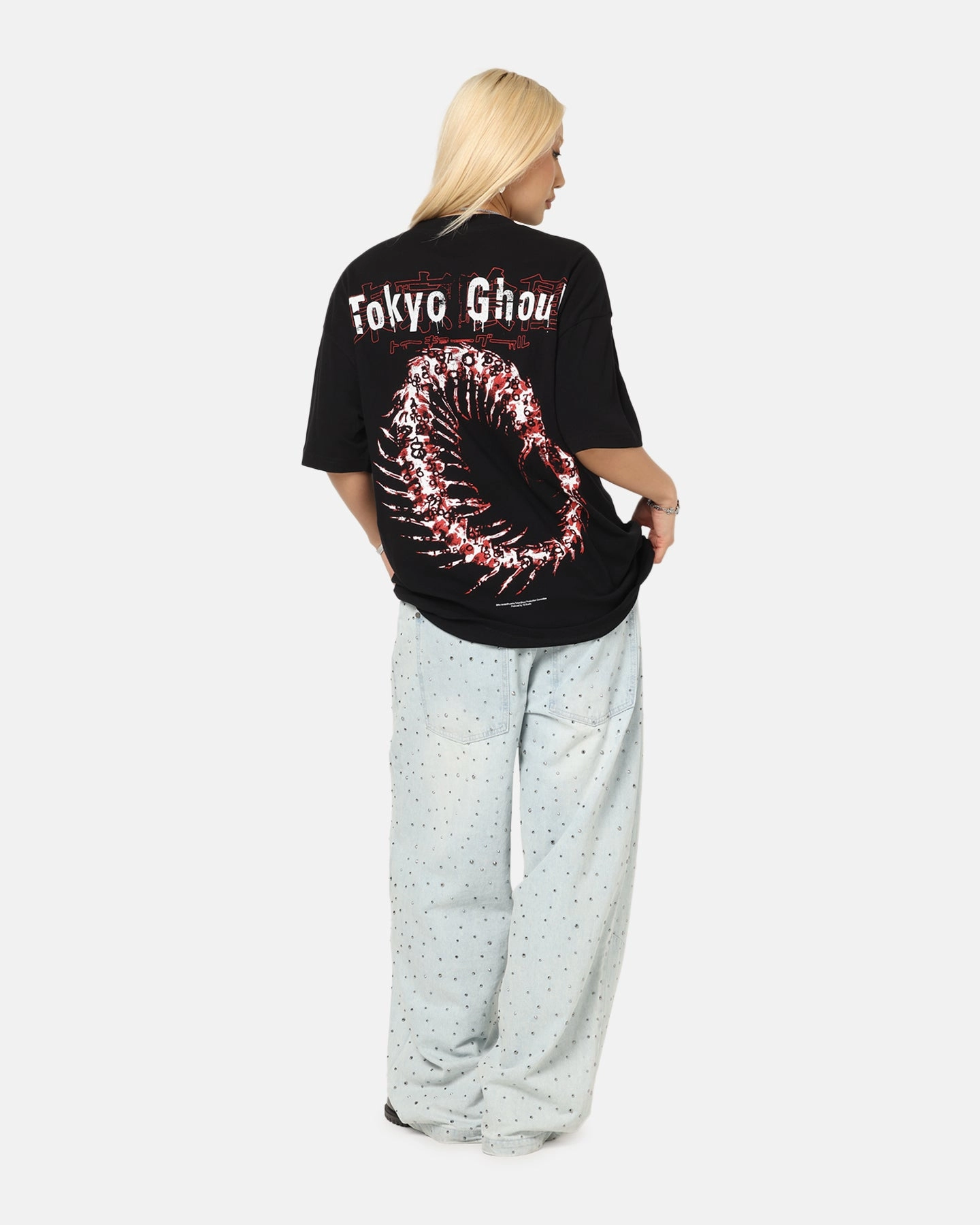 Quality Layer 73 Studio X Tokyo Ghoul 1000 Minus 7 T-Shirt Black