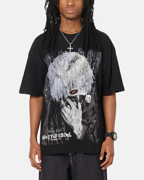 Perfect Comfort Minimalist Apparel 73 Studio X Tokyo Ghoul One Eyed Ghoul T-Shirt Black