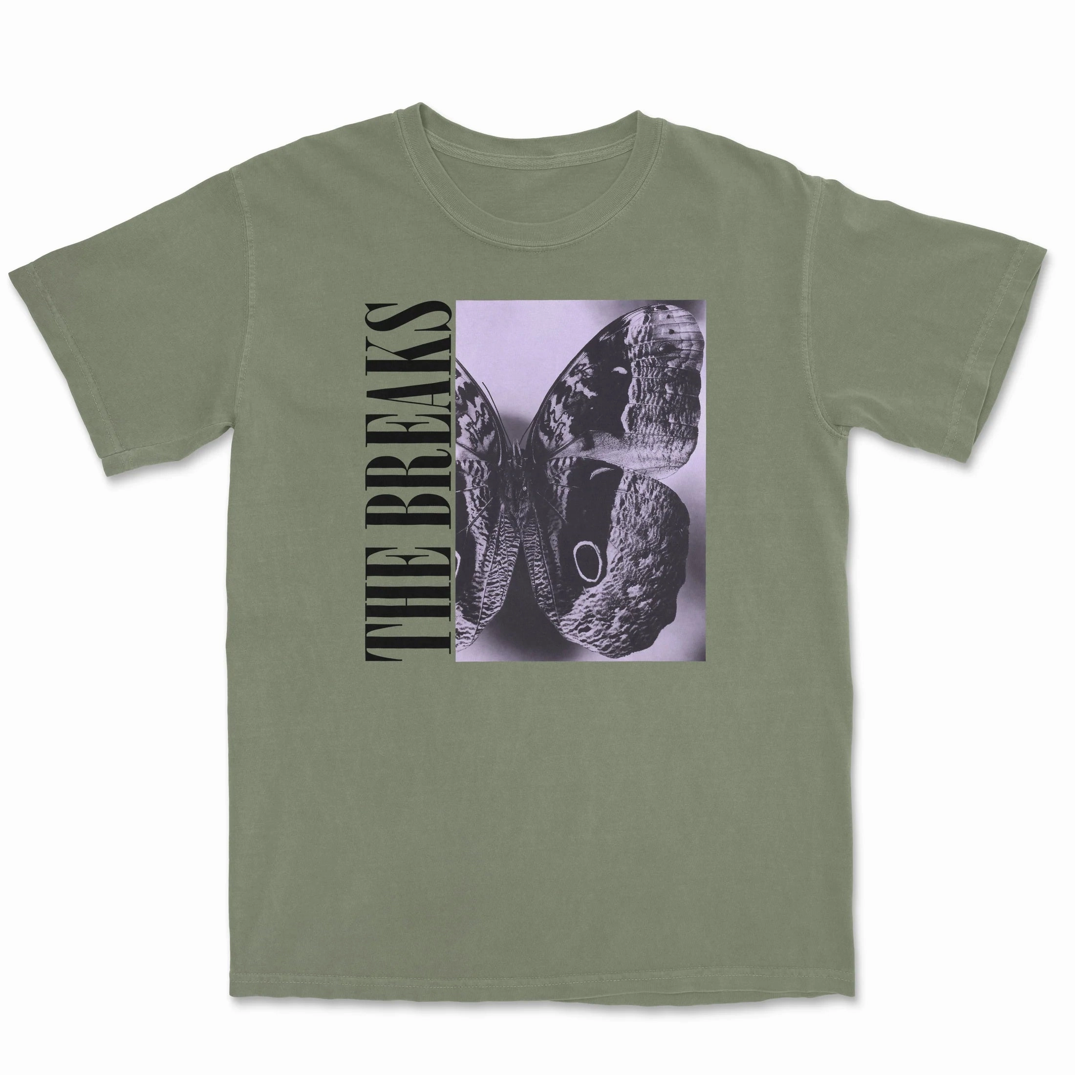Soft Texture MoistureControlFibers The Breaks Flutter T-Shirt 'Olive'