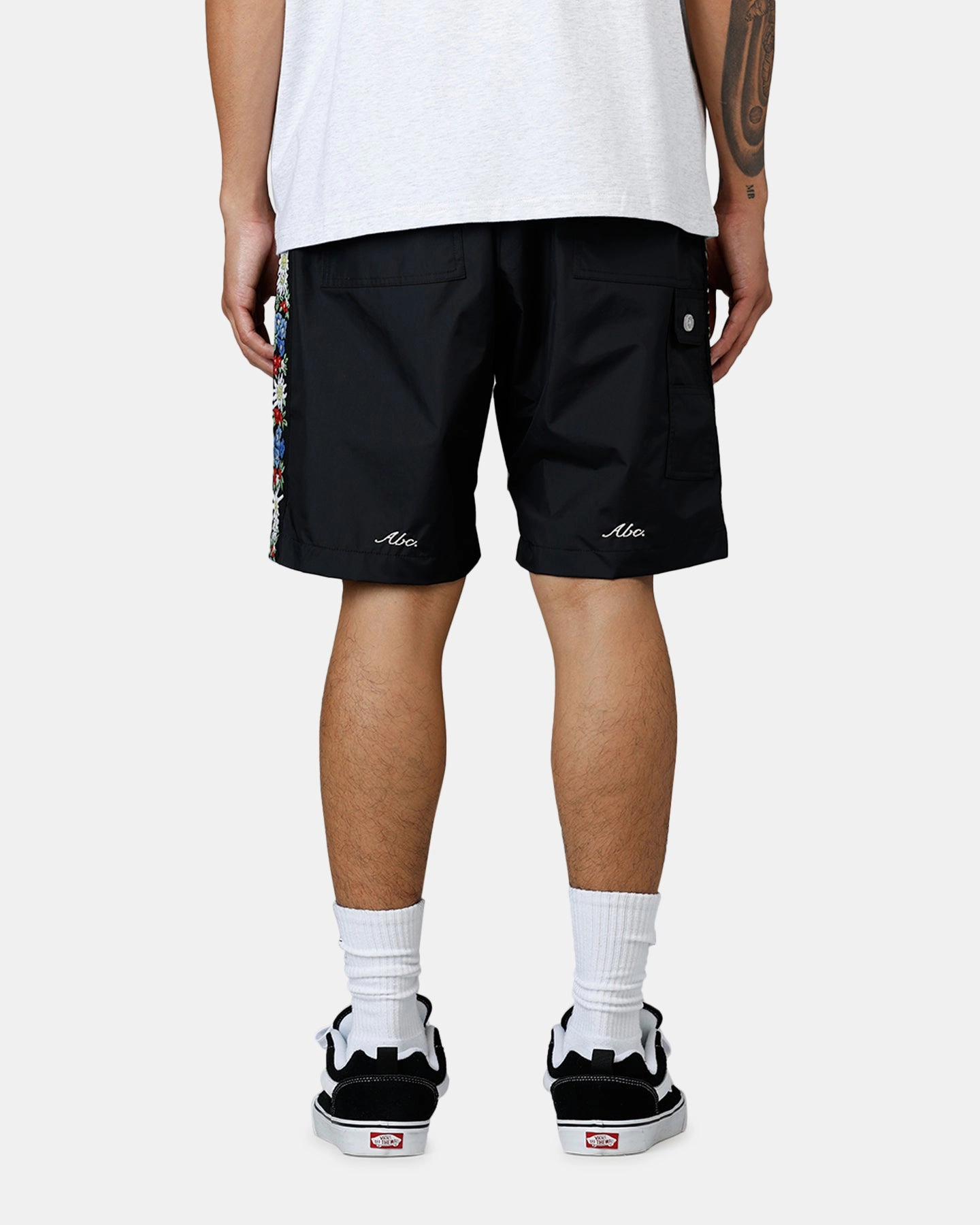 Simple Fit ABC Taffeta Spring Shorts Black