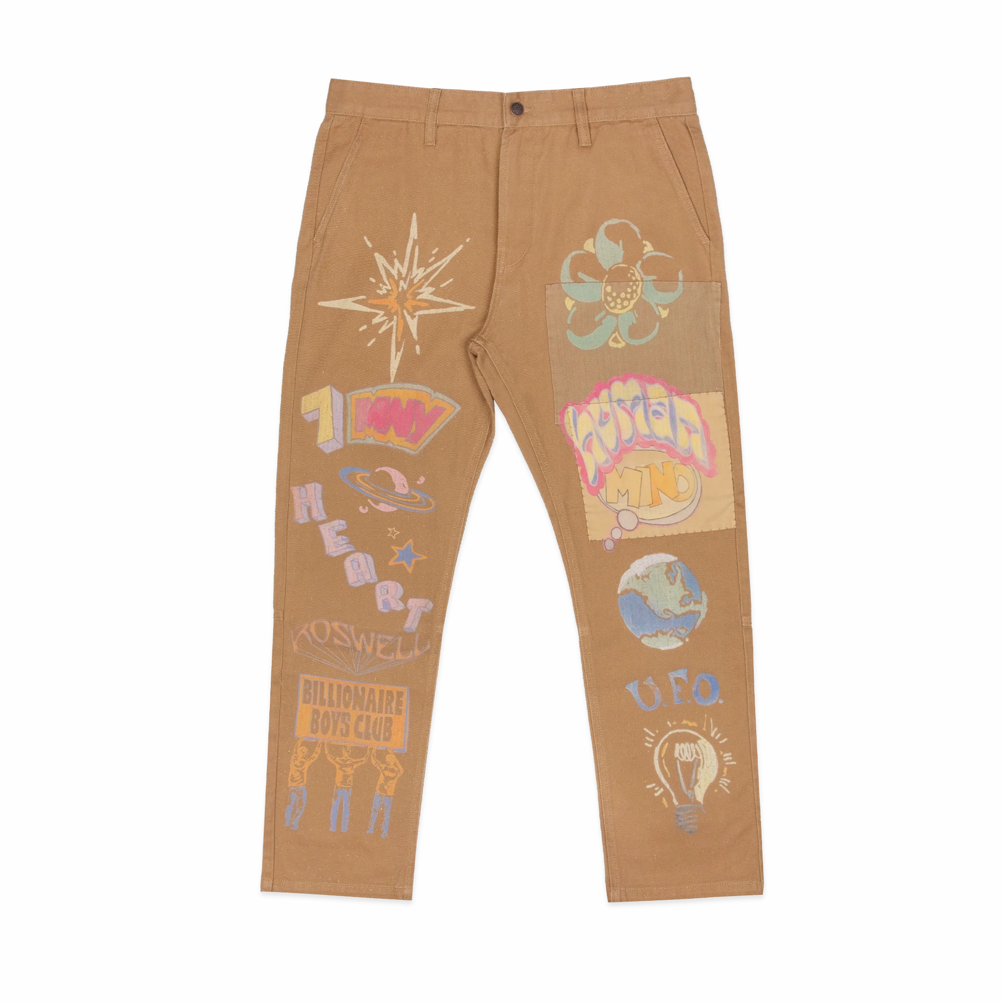 Billionaire Boys Club BB Wordly Pant 'Latte' NonRestrictiveCut