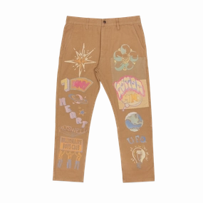 Quick Release Closure Casual Chic Billionaire Boys Club BB Wordly Pant 'Latte'