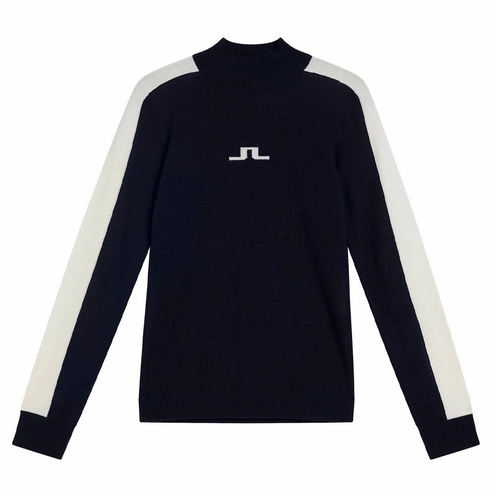 Flame retardant J.Lindeberg Adeline Knitted Golf Sweater JL Navy - FW23 Women