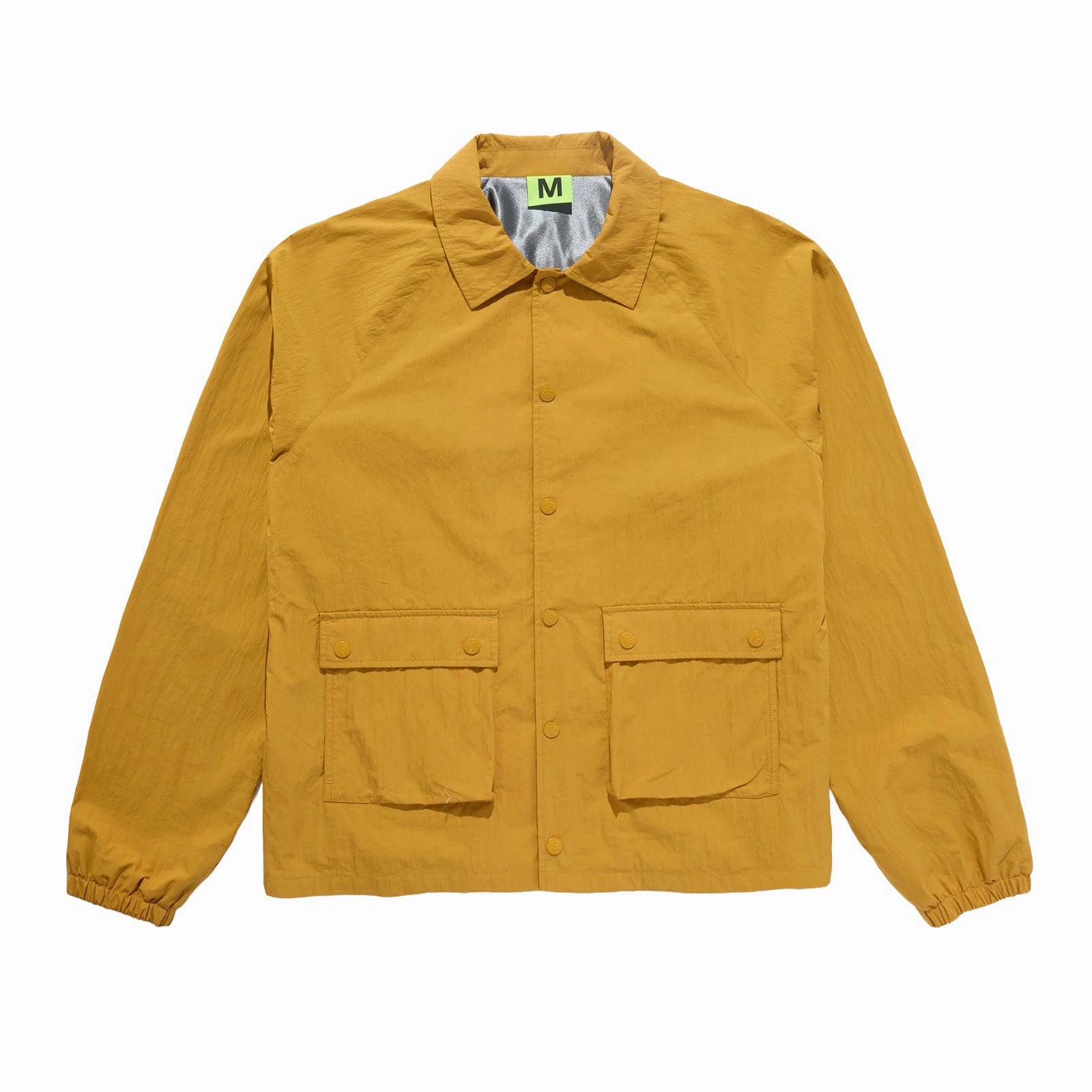 Supervsn Cargo Coaches Jacket 'Yellow' Practical Everyday Fit LightPadding