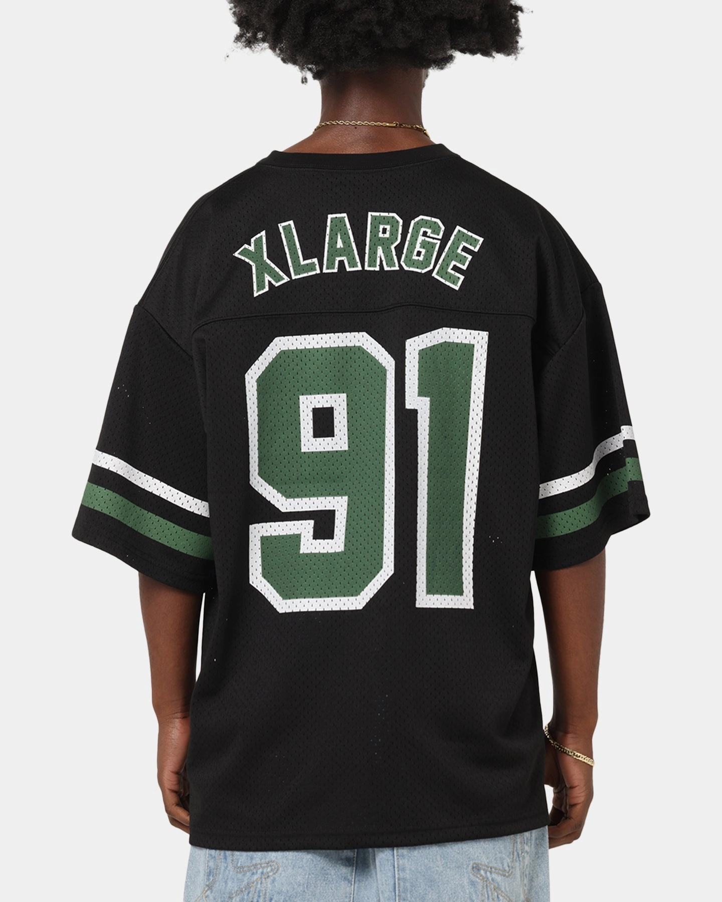 X-Large Engineered Game T-Shirt Black Layered Paneling Flexible Comfort