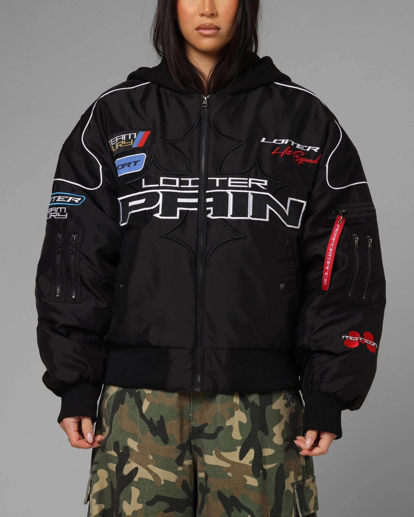 Loiter Performance F-16 Jacket Black Affordable
