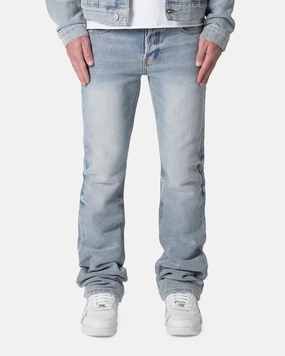 MNML B575 Flare Denim Jeans Blue No Hassle Fit Any Occasion