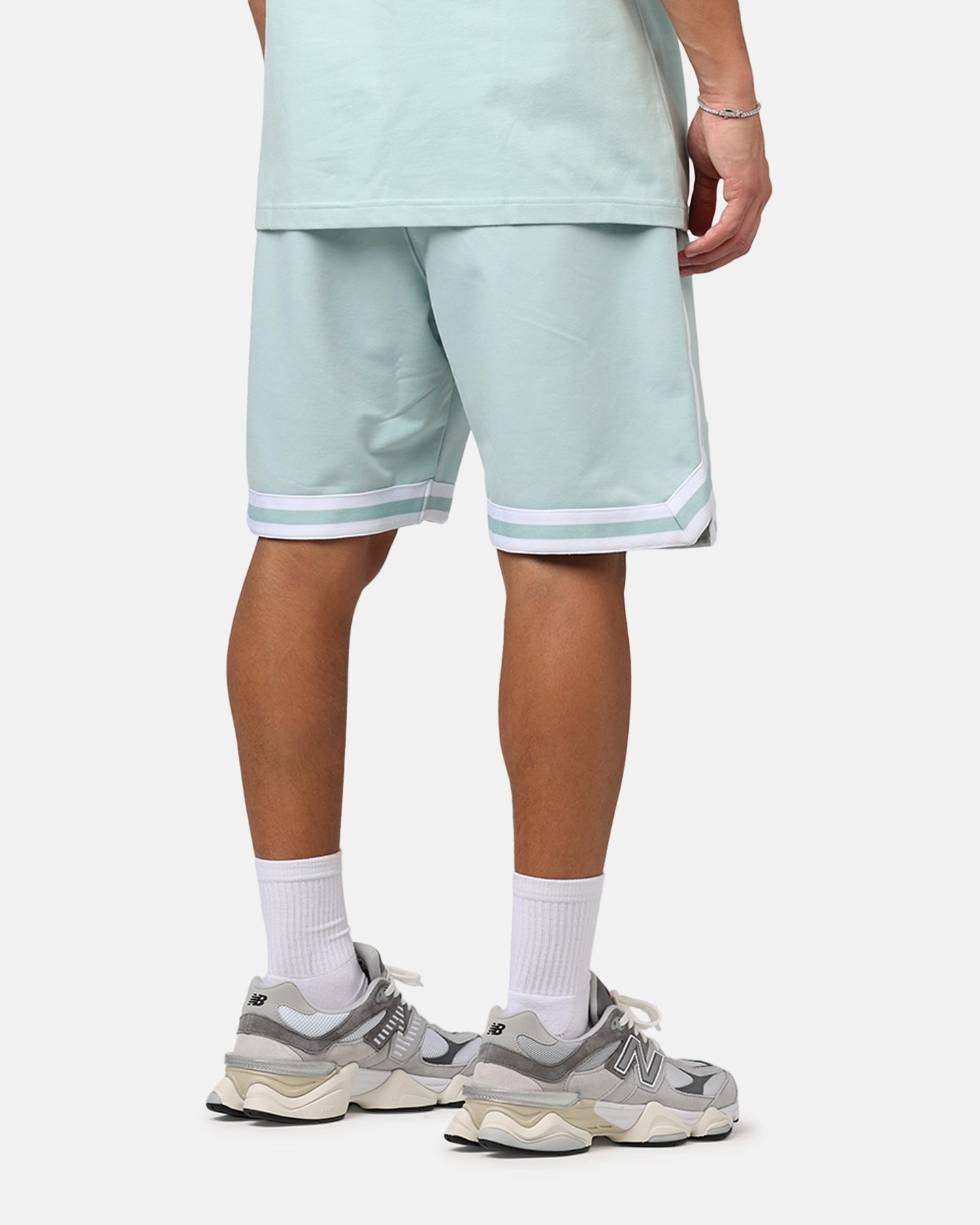 Recycled Polyester Ultra Soft Lining New Era New York Yankees 'Logo Select Mint' Shorts Mint/White