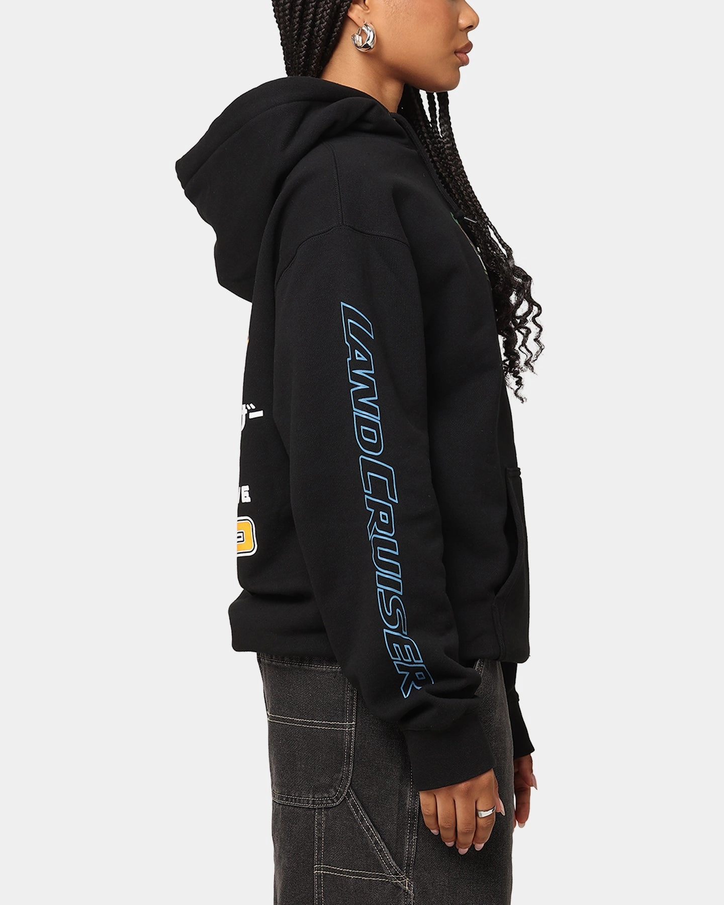 Activewear Huf X Toyota Sahara Rally Pullover Hoodie Black