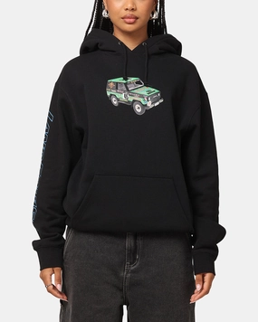 Rugged Protection Huf X Toyota Sahara Rally Pullover Hoodie Black