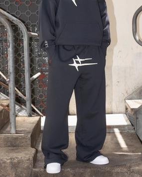 Loiter Hybrid Sweatpants Charcoal MoistureWicking