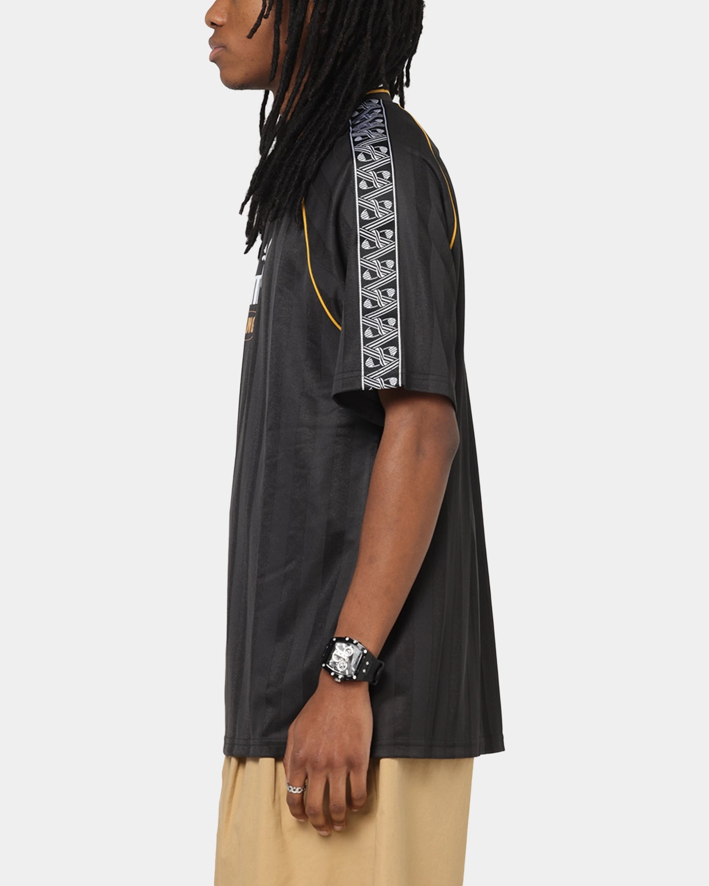 Outdoor Leisure Look tall size Puma King Relaxed Football Jersey Black