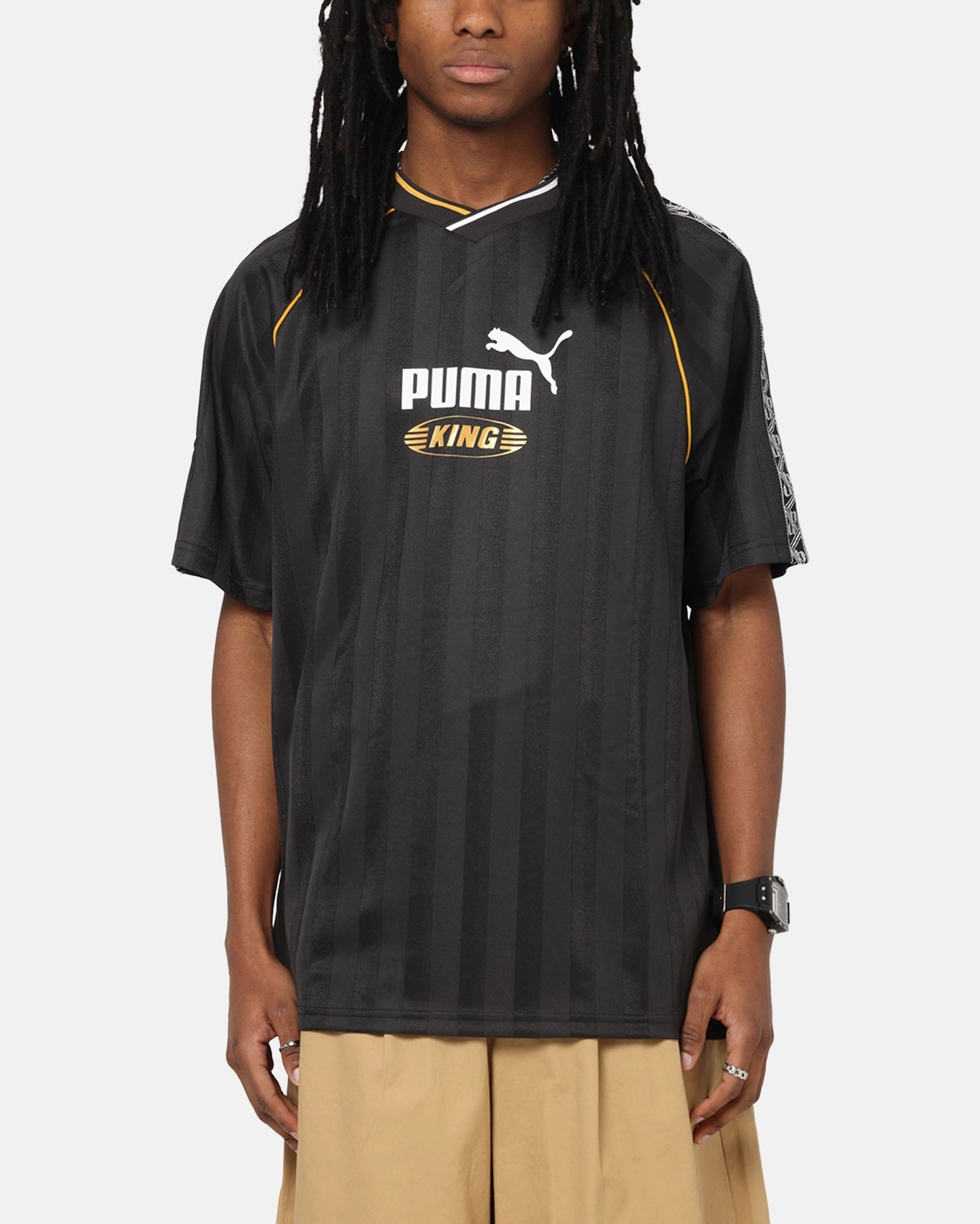 Outdoor Gear Trendy Casual Wear Puma King Relaxed Football Jersey Black