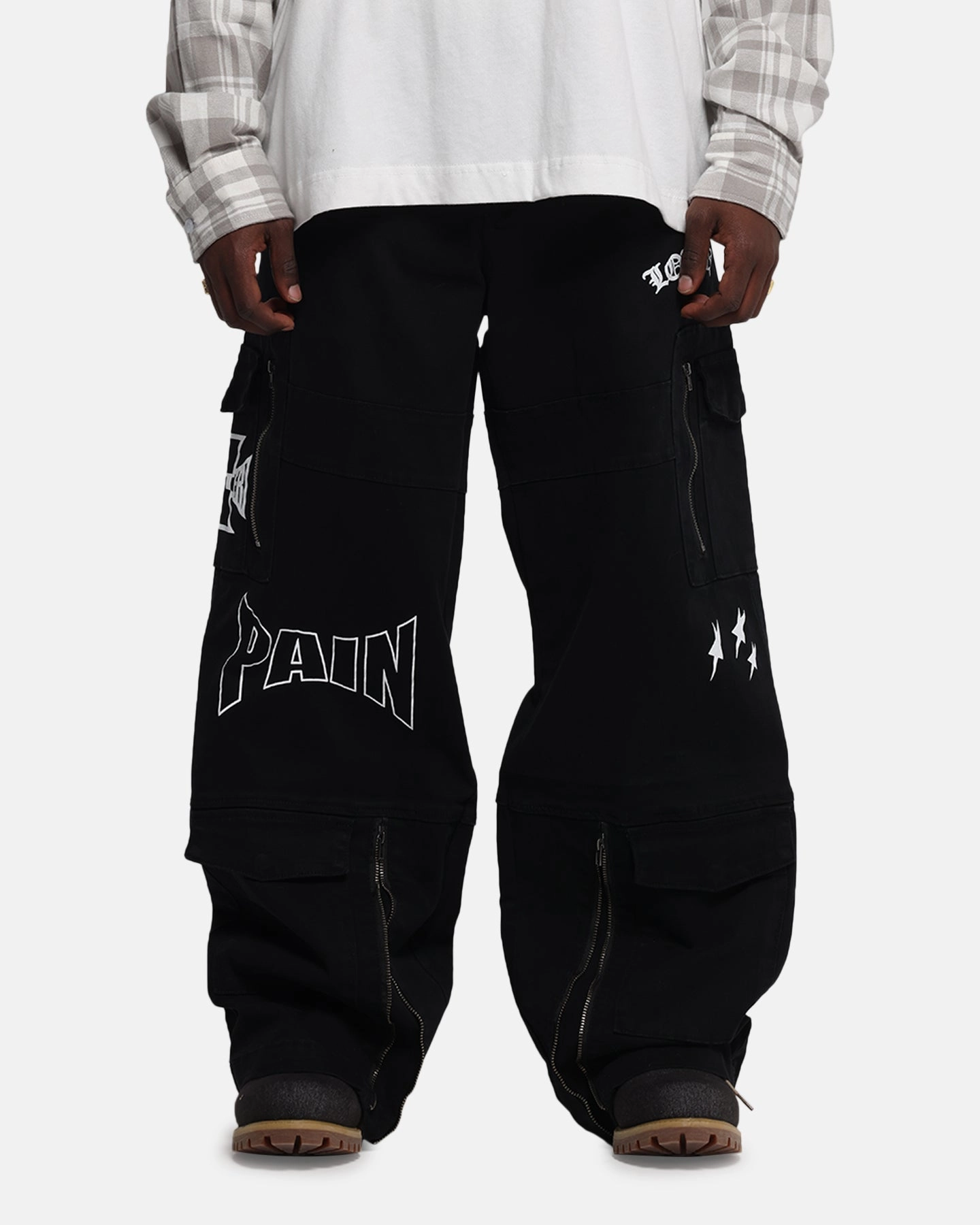 Loiter Sketch Utility Pants Washed Black SustainableManufacturing