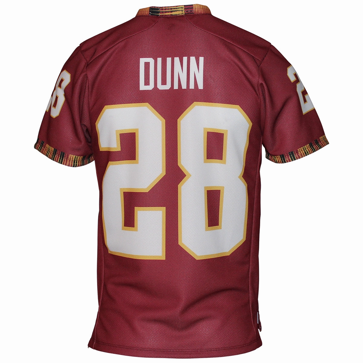 Sublimation Ready Fabric Prosphere Warrick Dunn #28 Throwback Football Jersey - Cardinal